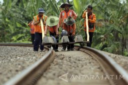 Perbaikan Jalur Lintasan Kereta Api