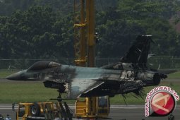 Meski Rusak Minor, Perbaikan F16 Tergelincir Sekitar Rp25 Miliar