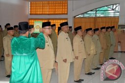 Bupati Asahan Lantik 8 Pejabat Eselon II