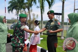 Keluarga Besar Kodam Pattimura Sambut Kasdam Baru