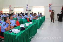 Kepala Keamanan Lapas Se-Jatim Ikuti Pelatihan Intelijen
