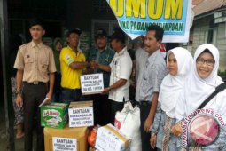 Siswa SMAN 1 Sipirok Salurkan Bantuan Banjir Bandang