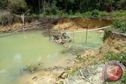 Razia Gabungan Berantas PETI di Mempawah