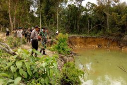 1000 hektare lahan Singkawang rusak oleh peti