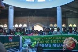 Walikota Terima Bantuan Letjen TNI Edy Rahmayadi