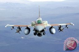 Pesawat tempur militer AS jatuh di Mediterania timur