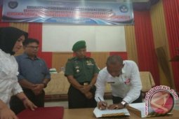 Labuhanbatu-Kodim 0209/LB Sepakat Tuntaskan Buta Aksara
