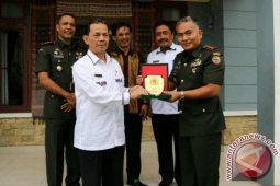 Bupati Tapanuli Selatan Sambut Danrem 023/KS