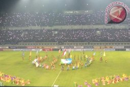 Tari Jaipong Buka Kompetisi Liga 1