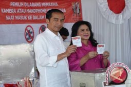 Lagu "Jali-Jali" Iringi Presiden Jokowi Saat Pencoblosan