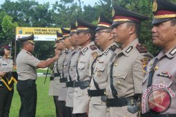 Kapolres Lantik Empat Perwira