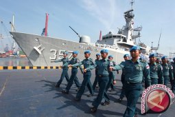 KRI Bung Tomo Merapat di Mersin Turki
