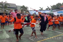 Ratusan Warga Rutan Sumenep Ikuti "Karapan Joget" (Video)
