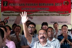 Warga Binaan Rutan Medaeng Ikuti Ibadah Paskah Bersama