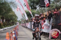 Gerry Setiawan Tercepat di Motorsport Drag Bike Championship 2017