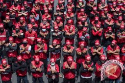 KSPSI Rayakan "May Day" Jaga NKRI