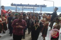 Kodam Bukit Barisan Kunjungi Objek Wisata di Samosir
