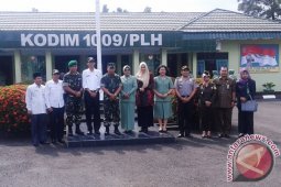 Pangdam IV Mulawarman Kunjungi Tanah Laut