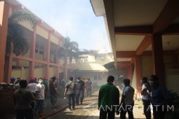 Kerugian Kebakaran RS Bhayangkara Kediri Rp500 Juta