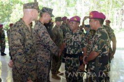 Latihan Bersama Marinir Indonesia-Amerika