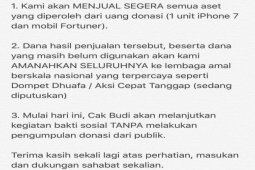 Cak Budi dan Fenomena Penggalangan Donasi Online
