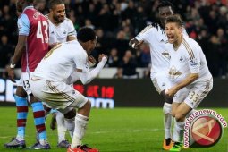 Kalahkan Everton 0-1, Swansea tinggalkan zona degradasi