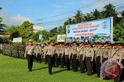 Polres HSS Gelar Pasukan OPS Patuh Intan 2017