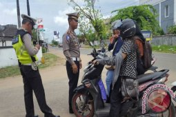 Polres Ketapang Razia Puluhan Kendaraan