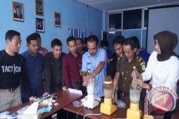 BNNP Kalsel Musnahkan Sabu-Sabu Senilai Miliaran Rupiah