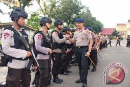 100 Personil Brimob Jambi ditugaskan ke Papua