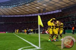 Dortmund juara Piala Jerman usai tundukkan Frankfurt 2-1