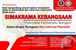 Peradah-KMHDI Sambut Hari Pancasila Dengan "Simakrama" Kebangsaan