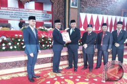 DPRD gelar paripurna penyampaian LHP keuangan Pemprov Jambi