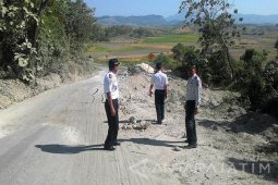 Dishub Bojonegoro Waspadai Longsor Jalan Bojonegoro-Nganjuk