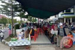 Bundaran Ikan Bangka Tengah Jadi Pilihan Warga Tempat "Ngabuburit"
