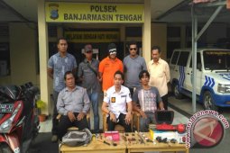 Dua Jam Polsekta Banjarmasin Tengah Tangkap Pembobol Rumah Kosong