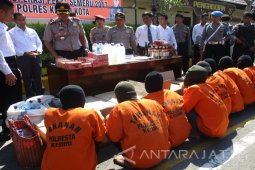 Polisi Kediri Tangani 57 Perkara Operasi Pekat Semeru