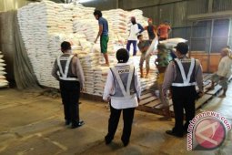 Polsek KPL Cek Stok Beras Di Gudang Bulog