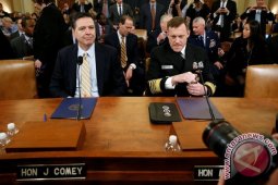 Wall Street berakhir turun jalang kesaksian Comey