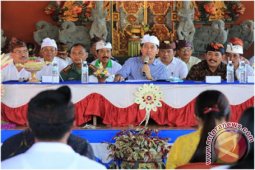 Pasar Seni Semarapura terletak di jalur strategis