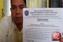 Pemkot Umumkan Hasil Seleksi Lelang Jabatan Pimpinan Tinggi Pratama