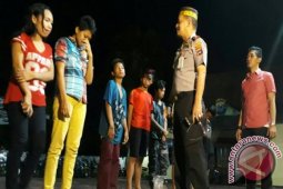 Polsekta Banjarmasin Tengah Amankan Tujuh Anak "Ngelem"