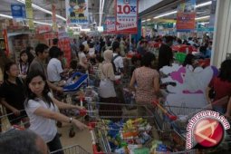 Pusat Perbelanjaan di Pangkalpinang Mulai Ramai Pengunjung