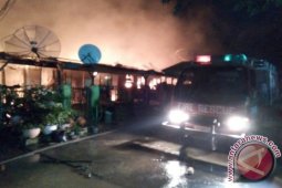 Asrama Polres Asahan Terbakar