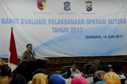 Polrestabes Surabaya Paparkan Hasil Operasi Sutera 2017