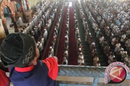 Pemkab Kabupaten Bangka Barat Gelar Shalat Id di Gelora Muntok