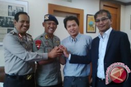 Brimob Polda Metro Minta Maaf Kepada ANTARA