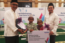 PLN Buka Puasa Bersama 24.000 Yatim - Dhuafa