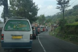 Jalur Garut-Singaparna-Tasikmalaya Padat