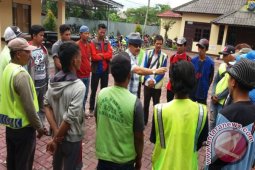 Polsekta Banjarmasin Tengah Amankan 18 Juru Parkir